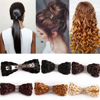 Girl Big Bow Bohemian Plait Hairpin Fashion Women Girls Braids Lovely Synthetic Wig Popular Hair Clips Hair Accessories
Girl Big Bow Bohemian Plait Hairpin Fashion Women Girls Braids Lovely Synthetic Wig Popular Hair Clips Hair Accessories