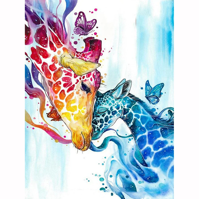 Diy Round drill diamond painting cross stitch mosaics Full 100% cover embroidery "Giraffes Animal" Diamond embroidery
Diy Round drill diamond painting cross stitch mosaics Full 100% cover embroidery "Giraffes Animal" Diamond embroidery
