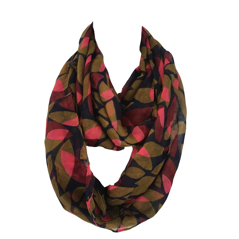 Fashionable Blue Leaf Flower Print Women Ring Soft Warm Polyester Scarf 180*75 CM
Fashionable Blue Leaf Flower Print Women Ring Soft Warm Polyester Scarf 180*75 CM