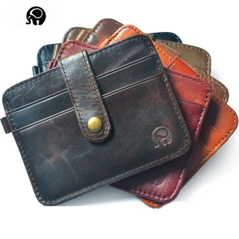 Men Business Solid Hasp Genuine Leather Card Holder women Passport Cover Oil Wax Leather Crazy Horse Brand 2020 Visiting Cards
Men Business Solid Hasp Genuine Leather Card Holder women Passport Cover Oil Wax Leather Crazy Horse Brand 2020 Visiting Cards