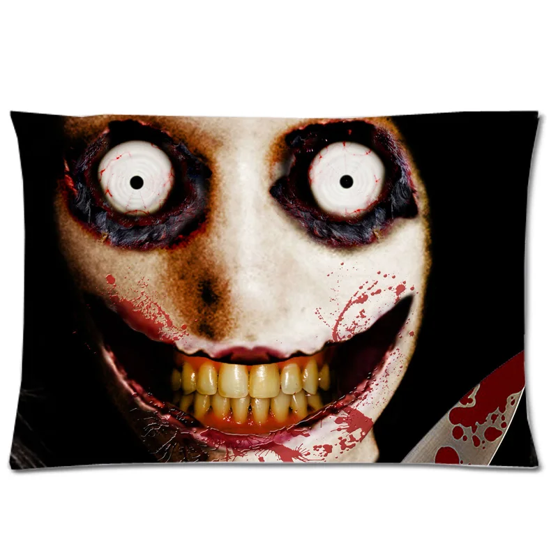 Jeff The Killer Two Side Printed Pillowcase Custom Pillow slip Rectangle Polyester Pillow Case&Pillow Cover 50x75cm
Jeff The Killer Two Side Printed Pillowcase Custom Pillow slip Rectangle Polyester Pillow Case&Pillow Cover 50x75cm