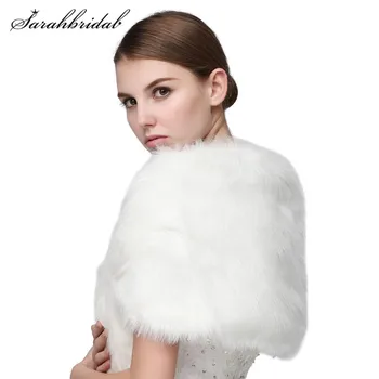 Free Shipping Half Sleeve Women Winter Wedding Faux Fur Jacket Bolero Wraps Bridal Coat Wedding Bolero Fur Bridal Shurg 17002 
Free Shipping Half Sleeve Women Winter Wedding Faux Fur Jacket Bolero Wraps Bridal Coat Wedding Bolero Fur Bridal Shurg 17002