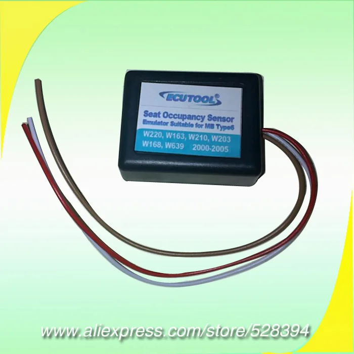 SRS Airbag Repair for Mercedes Seat Occupancy Sensor Emulator Suitable For MB Type6 W220 W163 W210 W203 W168 W639 2000-2005
SRS Airbag Repair for Mercedes Seat Occupancy Sensor Emulator Suitable For MB Type6 W220 W163 W210 W203 W168 W639 2000-2005