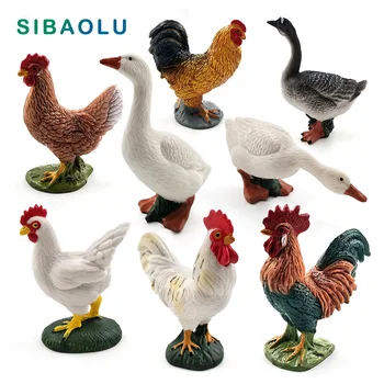 Farm animal model Artificial Chicken Duck Goose figurines Bonsai home decor miniature fairy garden decoration accessories modern
Farm animal model Artificial Chicken Duck Goose figurines Bonsai home decor miniature fairy garden decoration accessories modern
