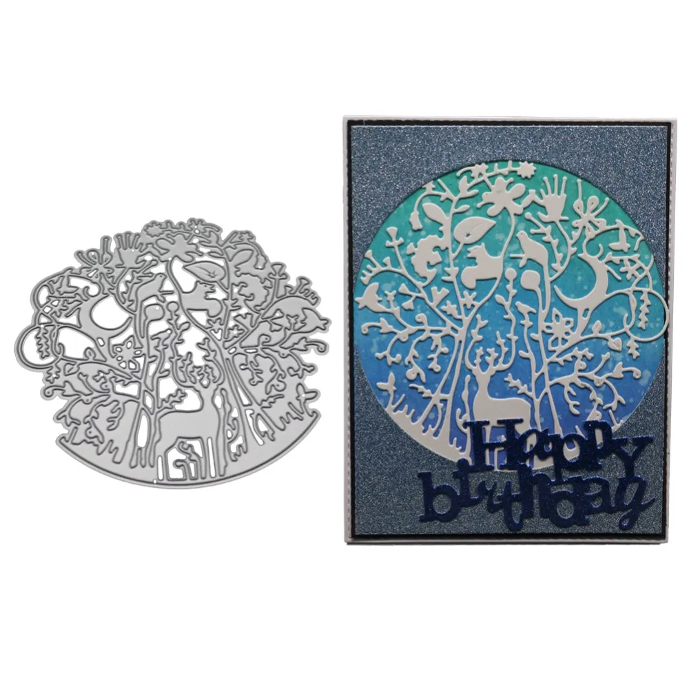 2019 New Arrival Deer Forest Metal Cutting Dies Stencils for DIY Wykrojniki Scrapbooking Stamps and Dies Decorative Embossing
2019 New Arrival Deer Forest Metal Cutting Dies Stencils for DIY Wykrojniki Scrapbooking Stamps and Dies Decorative Embossing