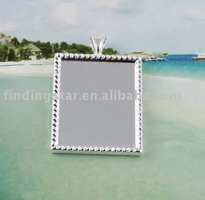 50 Silver plated Cabochon Settings Pendant Trays glue on bail picture frame rectangle charm A12192SP
50 Silver plated Cabochon Settings Pendant Trays glue on bail picture frame rectangle charm A12192SP