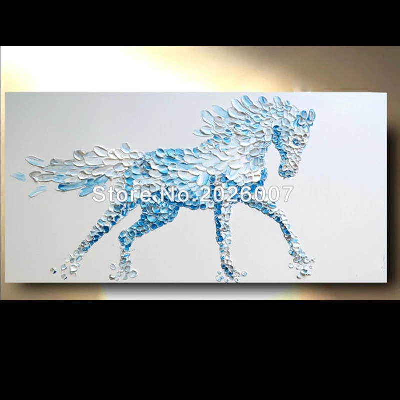 Hand Painted Palette Knife Abstract White Arabian Stallion Oil Painting On Canvas Modern Painting Decoration Fine Art Wall Decor
Hand Painted Palette Knife Abstract White Arabian Stallion Oil Painting On Canvas Modern Painting Decoration Fine Art Wall Decor