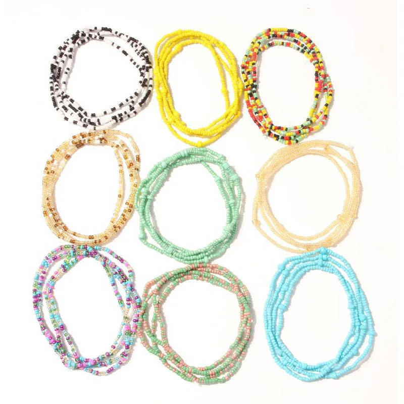 Summer Beach Bikini Waist Chain Boho Sexy Chain Belts For Women Double Strand Bead Body Chains Dress Decorative Thin Belt
Summer Beach Bikini Waist Chain Boho Sexy Chain Belts For Women Double Strand Bead Body Chains Dress Decorative Thin Belt