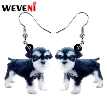WEVENI Acrylic Anime Miniature Schnauzer Terrier Dog Earrings Dangle Drop Cute Animal Jewelry For Women Girl Statement Charms
WEVENI Acrylic Anime Miniature Schnauzer Terrier Dog Earrings Dangle Drop Cute Animal Jewelry For Women Girl Statement Charms