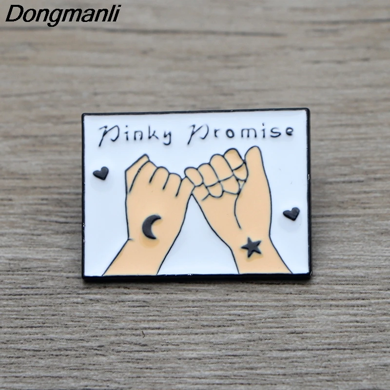 L3588 Pinky promise friendship Metal Brooches and Pins Enamel Pin for Backpack/Bag/Jeans Clothes Badge Brooch Jewelry 1pcs
L3588 Pinky promise friendship Metal Brooches and Pins Enamel Pin for Backpack/Bag/Jeans Clothes Badge Brooch Jewelry 1pcs