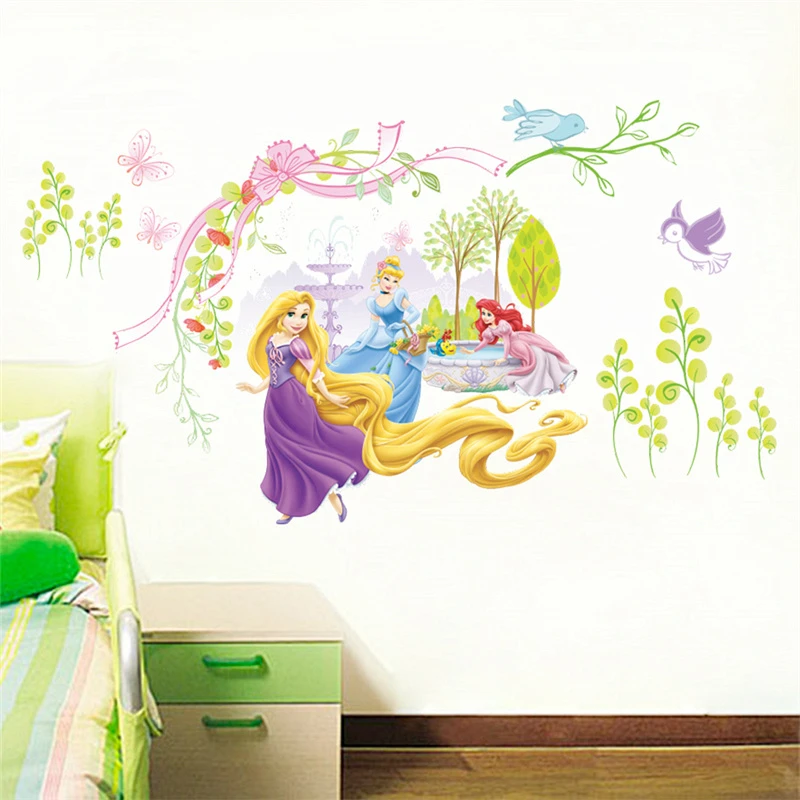Cartoon Rapunzel Ariel Cinderalle Princess Wall Stickers For Girls Room Home Decoration Pvc Poster Kids Wall Art Decals
Cartoon Rapunzel Ariel Cinderalle Princess Wall Stickers For Girls Room Home Decoration Pvc Poster Kids Wall Art Decals