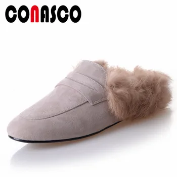 CONASCO Fashion Brand Women Med Heels Slingbacks Pumps Round Toe Elegant Wedding Party Shoes Woman Suede Leather Autumn Shoes
CONASCO Fashion Brand Women Med Heels Slingbacks Pumps Round Toe Elegant Wedding Party Shoes Woman Suede Leather Autumn Shoes