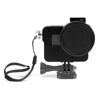 Aluminum Alloy Protective Case for GoPro Hero 6 Black Action Camera with UV Filter Mount Frame for Go Pro 6 Accessory 
Aluminum Alloy Protective Case for GoPro Hero 6 Black Action Camera with UV Filter Mount Frame for Go Pro 6 Accessory