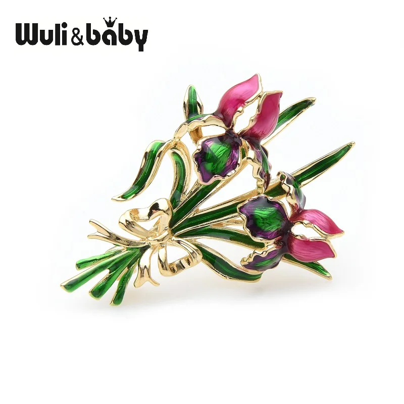 Wuli&baby Enamel Double Rose Brooch Pins For Women Valentine's Day Gift 2019
Wuli&baby Enamel Double Rose Brooch Pins For Women Valentine's Day Gift 2019