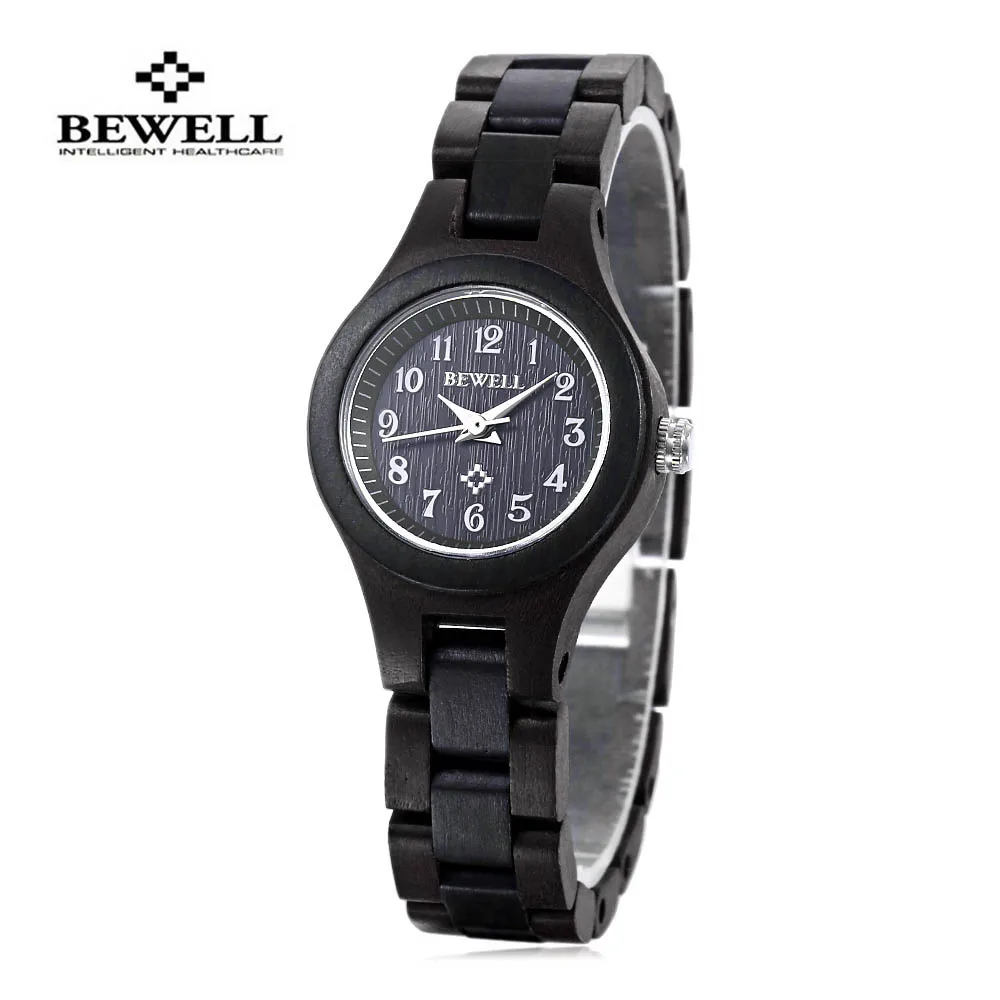 BEWELL Wood Casual Watch Women WristWatch Bracelet Watches Women Ladies Fashion Wooden Watch for Girls Gift Relogios Feminino (3)
