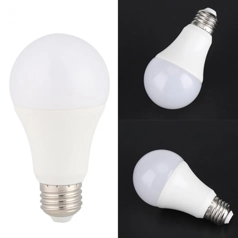 7W E27 Smart PIR Motion Sensor LED Bulb Auto Light Sensor Bulb Light Lamp Energy Saving Lighting Warm/Cool White AC 85-265V
7W E27 Smart PIR Motion Sensor LED Bulb Auto Light Sensor Bulb Light Lamp Energy Saving Lighting Warm/Cool White AC 85-265V