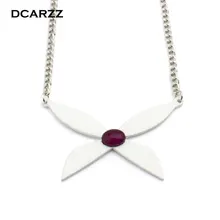 ミラクルてんとう虫と猫ノワール蛾ネックレスバタフライチョーカーネックレスてんとう虫のコスプレ衣装子供ジュエリー女性パーティーギフト(China)