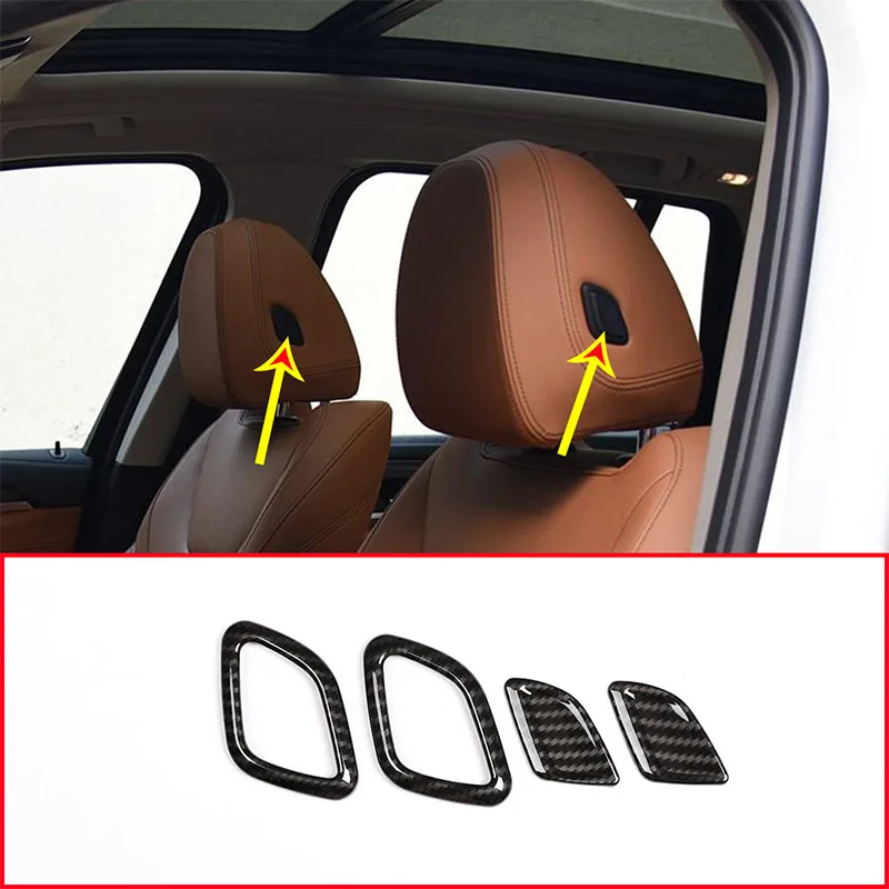 4Pcs Carbon Fiber Style For BMW X3 G01 2018 Car Headrest Button Decorative Cover Trim Car Accessories
4Pcs Carbon Fiber Style For BMW X3 G01 2018 Car Headrest Button Decorative Cover Trim Car Accessories