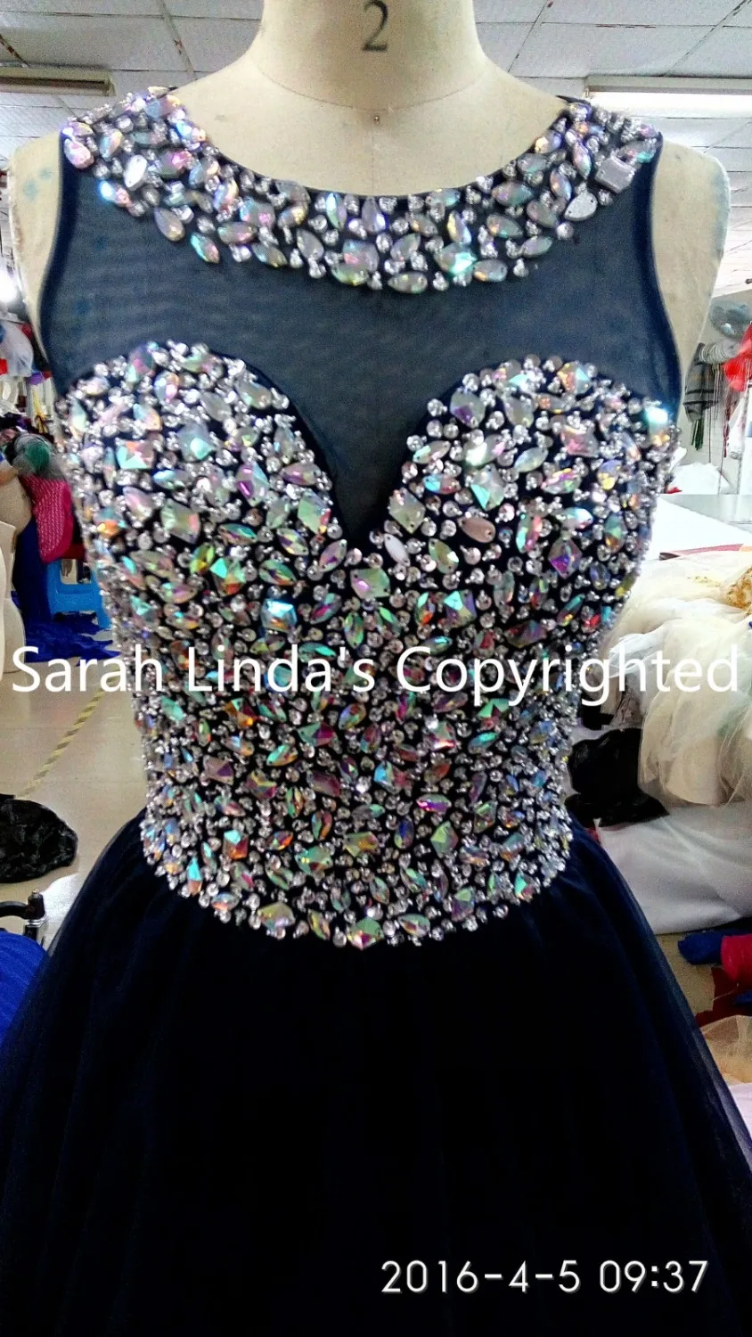 Gorgeous short a line turquoise beading crystals real picture prom dresses sparkly knee length petite prom gowns
Gorgeous short a line turquoise beading crystals real picture prom dresses sparkly knee length petite prom gowns