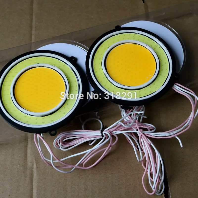 two color cob high power led daytime running light off road light LED WORK LIGHT,Free shipping
two color cob high power led daytime running light off road light LED WORK LIGHT,Free shipping