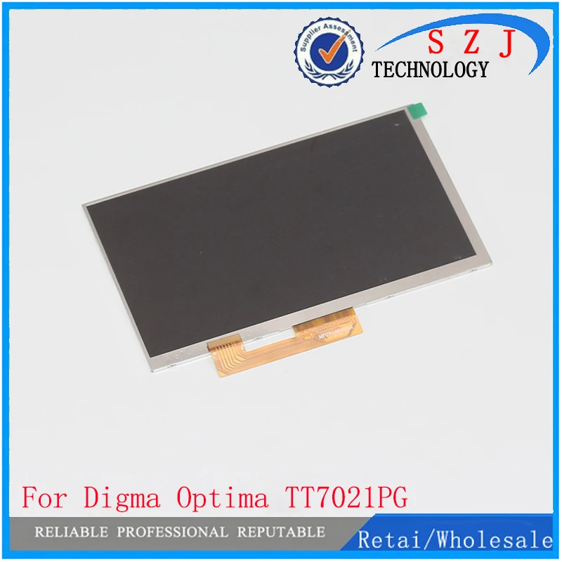 

New 7'' Inch For Digma Optima 7.21 3G TT7021PG tablet pc 30pin LCD Display Screen Replacement Free Shipping