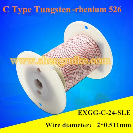 Tungsten-rhenium 526 thermocouple compensation wire C-type fiberglass temperature extension cable
Tungsten-rhenium 526 thermocouple compensation wire C-type fiberglass temperature extension cable