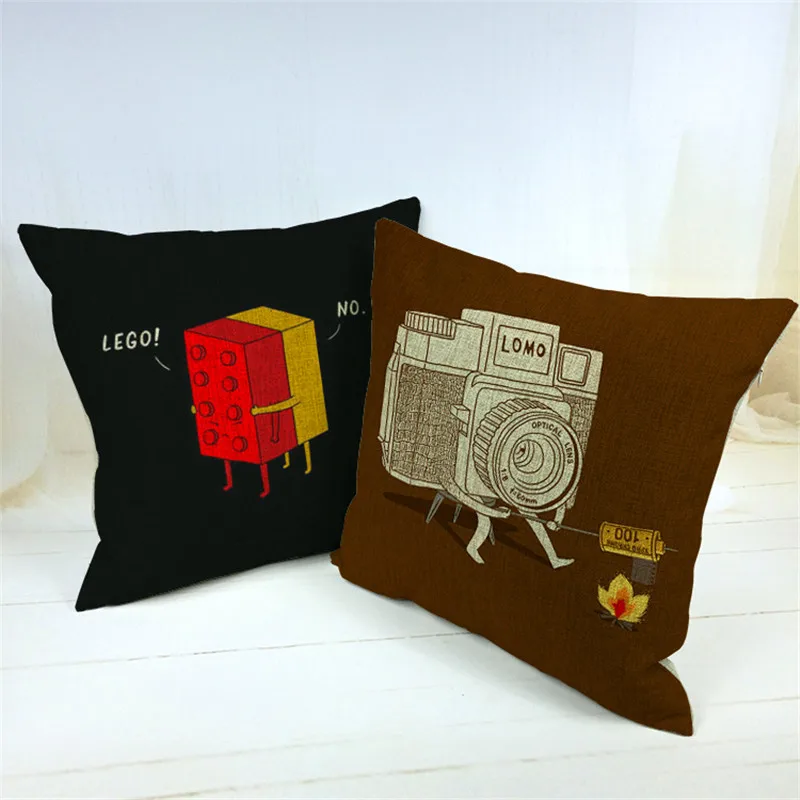 Retro Camera Home Decorative Linen Cotton Blended Cushion Cover Throw LEGO Pillow Case
Retro Camera Home Decorative Linen Cotton Blended Cushion Cover Throw LEGO Pillow Case