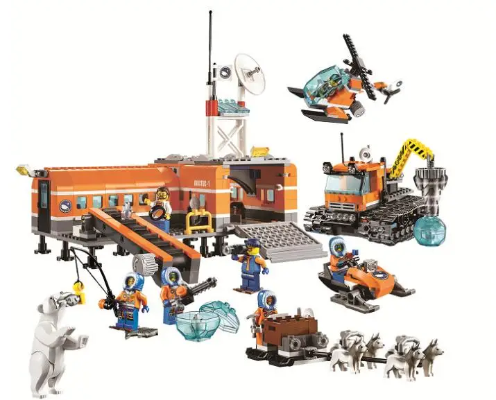 10442 783pcs Arctic Base Camp Model Building Blocks kids Educational Bricks Toys gift For kids
10442 783pcs Arctic Base Camp Model Building Blocks kids Educational Bricks Toys gift For kids