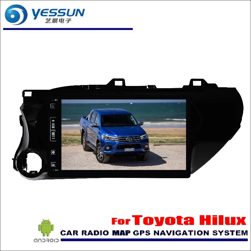 YESSUN For Toyota Hilux 2016~2017 Car Android Radio Audio GPS Player Navi Nav Map Stereo Multimedia Navigation (No CD DVD)
YESSUN For Toyota Hilux 2016~2017 Car Android Radio Audio GPS Player Navi Nav Map Stereo Multimedia Navigation (No CD DVD)