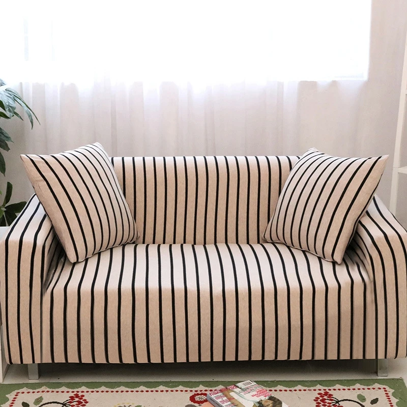 Striped Color Elastic Sofa Cover Modern Cotton Corner Tight Wrap Sofa Couch Slipcover Chair Protector Living Room 1/2/3/4 Seater
Striped Color Elastic Sofa Cover Modern Cotton Corner Tight Wrap Sofa Couch Slipcover Chair Protector Living Room 1/2/3/4 Seater