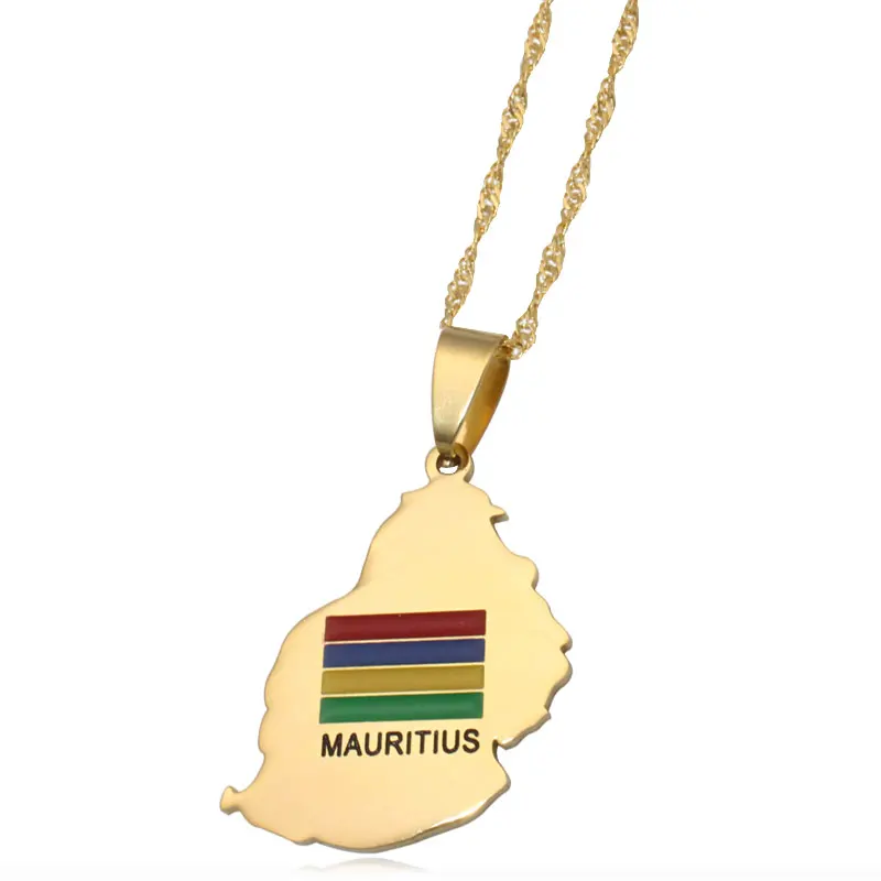 zkd mauritius map mauritius flag stainless steel pendant necklace country map jewelry
zkd mauritius map mauritius flag stainless steel pendant necklace country map jewelry