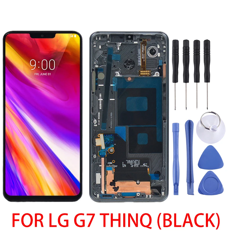 AAA Quality LCD Screen and Digitizer Full Assembly with Frame for LG G7 ThinQ/Stylo 4/G7 ThinQ Digitize Assemble
AAA Quality LCD Screen and Digitizer Full Assembly with Frame for LG G7 ThinQ/Stylo 4/G7 ThinQ Digitize Assemble