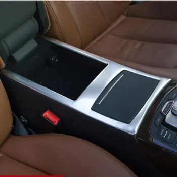 Auto Car Center Console Storage Box Water Cup Panel Trim Stainless Car Styling Sticker Fit For Audi A6 C7 2012-2016 Accessories
Auto Car Center Console Storage Box Water Cup Panel Trim Stainless Car Styling Sticker Fit For Audi A6 C7 2012-2016 Accessories
