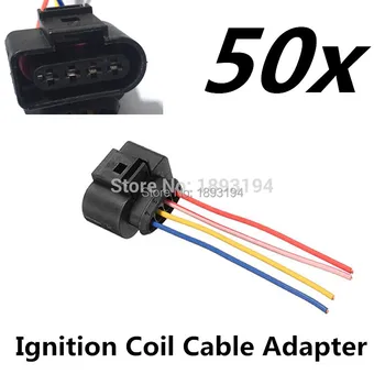50 Pcs Ignition Coil 4 Pin Connector Repair Kit 1J0973724 Set for Audi A4 A6 rs4 rs6 A8 For VW Passat Adapter Wiring harness
50 Pcs Ignition Coil 4 Pin Connector Repair Kit 1J0973724 Set for Audi A4 A6 rs4 rs6 A8 For VW Passat Adapter Wiring harness