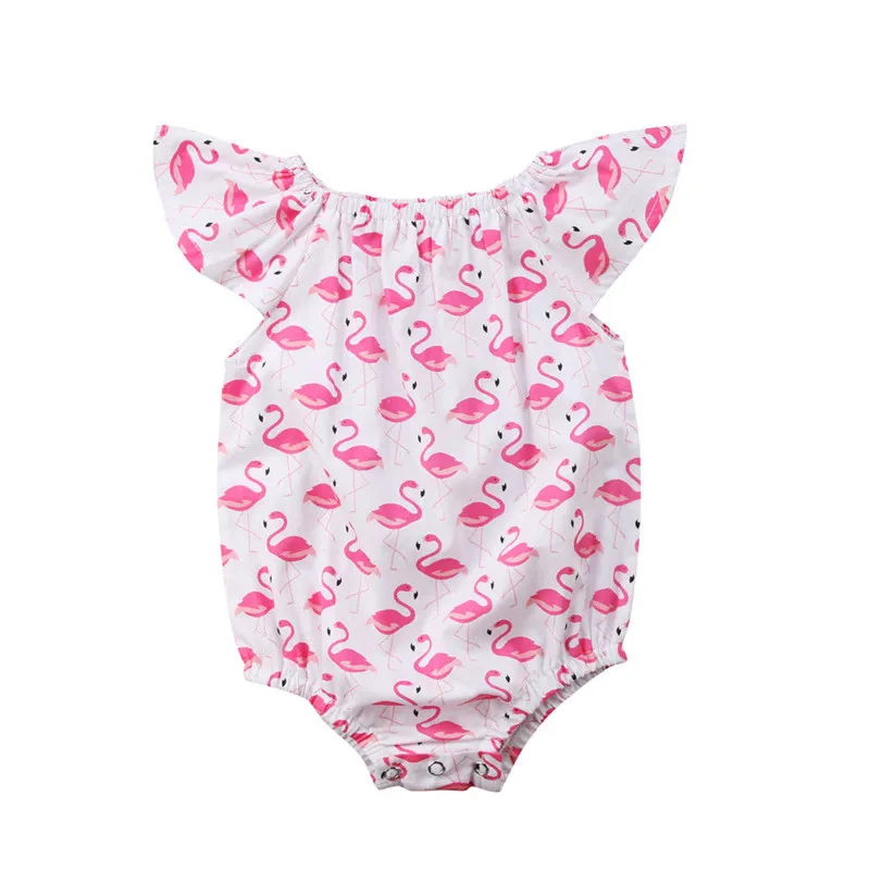 Newborn Baby Girls Flamingo Bodysuit Summer Infant New Toddler Jumpsuit Sunsuit Clothes
Newborn Baby Girls Flamingo Bodysuit Summer Infant New Toddler Jumpsuit Sunsuit Clothes