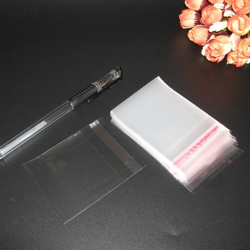 1000pcs/lot-3*6cm (3*4cm+2cm) Mini Size Clear OPP Bag Plastic Storage Bags Self Adhesive Seal items sample party gift bags
1000pcs/lot-3*6cm (3*4cm+2cm) Mini Size Clear OPP Bag Plastic Storage Bags Self Adhesive Seal items sample party gift bags