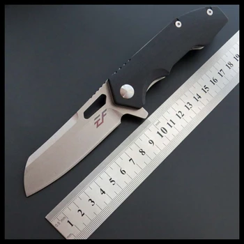 BJL Folding knife D2 blade ball bearing + G10 handle outdoor hunting camping fruit knife EDC tool Pocket knife EF52
BJL Folding knife D2 blade ball bearing + G10 handle outdoor hunting camping fruit knife EDC tool Pocket knife EF52