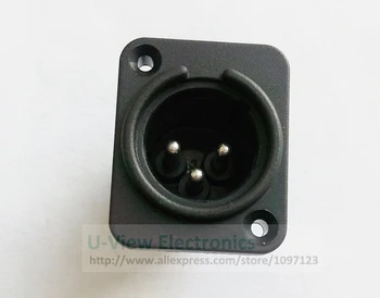 NCHTEK XLR Connector 3-Pole / 3-Pin Panel Mount Male Plug Chassis Audio Adapter/Free DHL Shipping/100PCS
NCHTEK XLR Connector 3-Pole / 3-Pin Panel Mount Male Plug Chassis Audio Adapter/Free DHL Shipping/100PCS