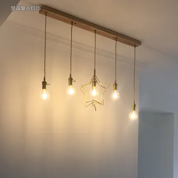 Simple Restaurant Balcony Floating Window Brass Multi-Head Combination Chandelier Individual Hallway Point Starlight
Simple Restaurant Balcony Floating Window Brass Multi-Head Combination Chandelier Individual Hallway Point Starlight