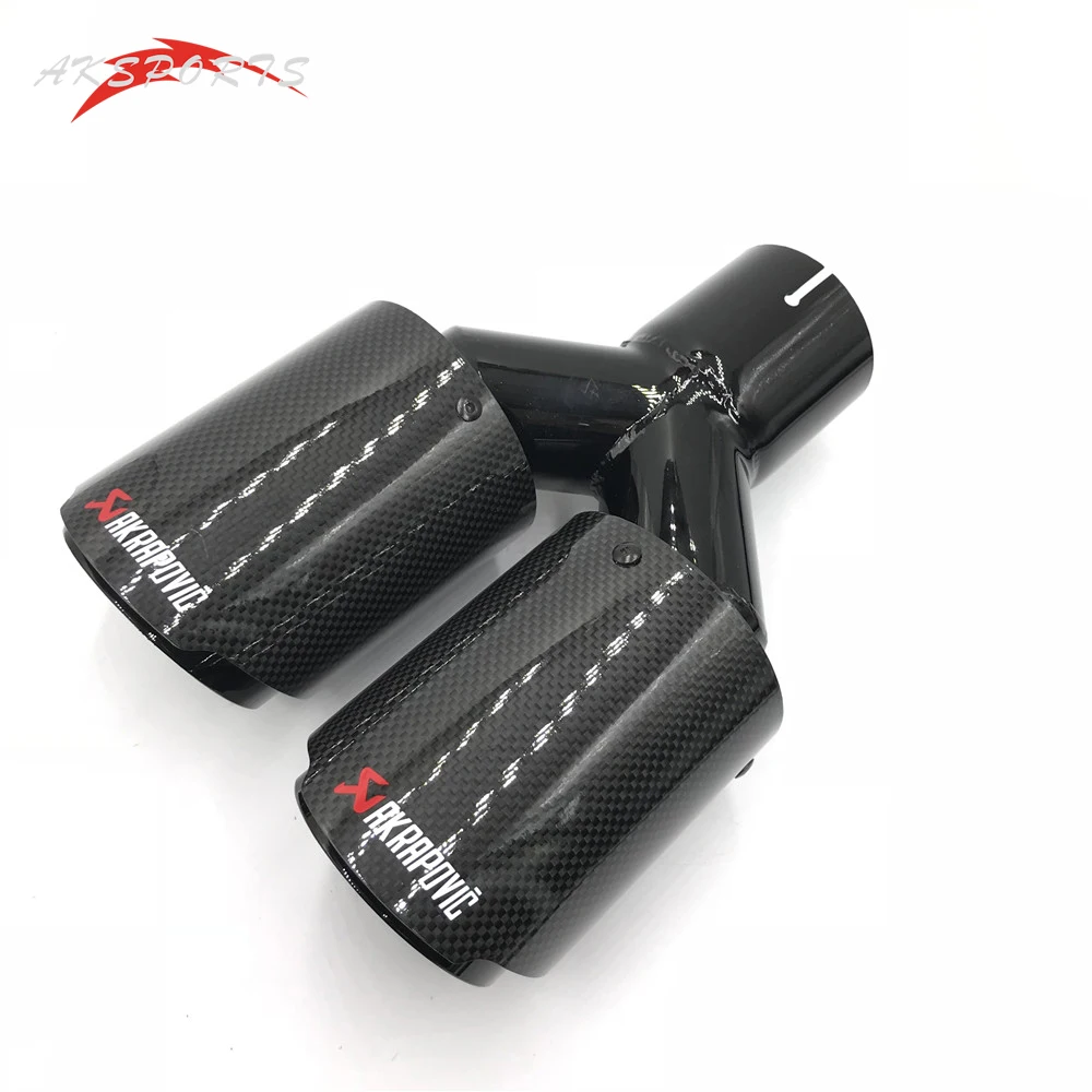 1PC Glossy Carbon Stainless Steel Universal Dual tip Equal Length Exhaust Pipe End tail Muffler Tip For MINI
1PC Glossy Carbon Stainless Steel Universal Dual tip Equal Length Exhaust Pipe End tail Muffler Tip For MINI