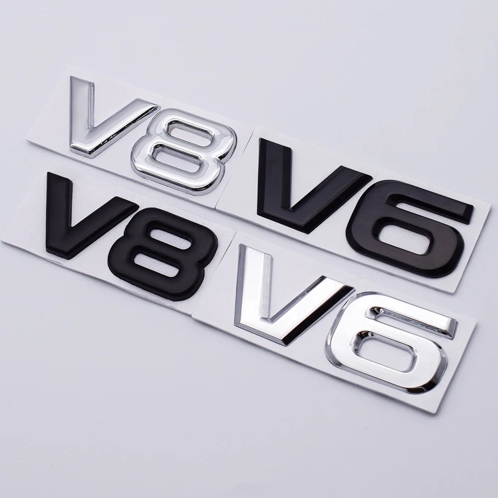 Car Styling V6 V8 Letter Number Turbo Chrome matte Metal Refitting Trunk AUTO Emblem Badge Logo 3D Sticker car Accessories
Car Styling V6 V8 Letter Number Turbo Chrome matte Metal Refitting Trunk AUTO Emblem Badge Logo 3D Sticker car Accessories