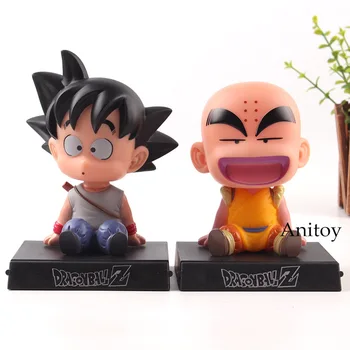 Dragon Ball Z Goku Kuririn Phone Car Holder Bobble Head Action Figure PVC Dragon Ball Krillin Son Gokou Collection Model Toys
Dragon Ball Z Goku Kuririn Phone Car Holder Bobble Head Action Figure PVC Dragon Ball Krillin Son Gokou Collection Model Toys
