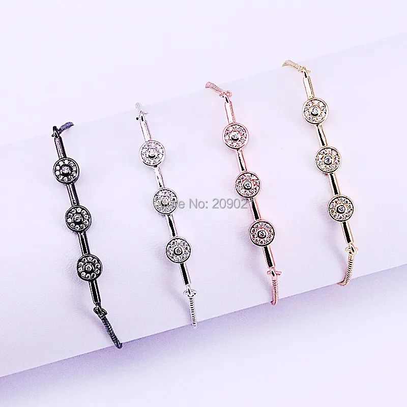 10Pcs New Design Mixed Color Micro Pave Cubic Zirconia Connector Bracelet for Women Party Fashion Jewelry
10Pcs New Design Mixed Color Micro Pave Cubic Zirconia Connector Bracelet for Women Party Fashion Jewelry