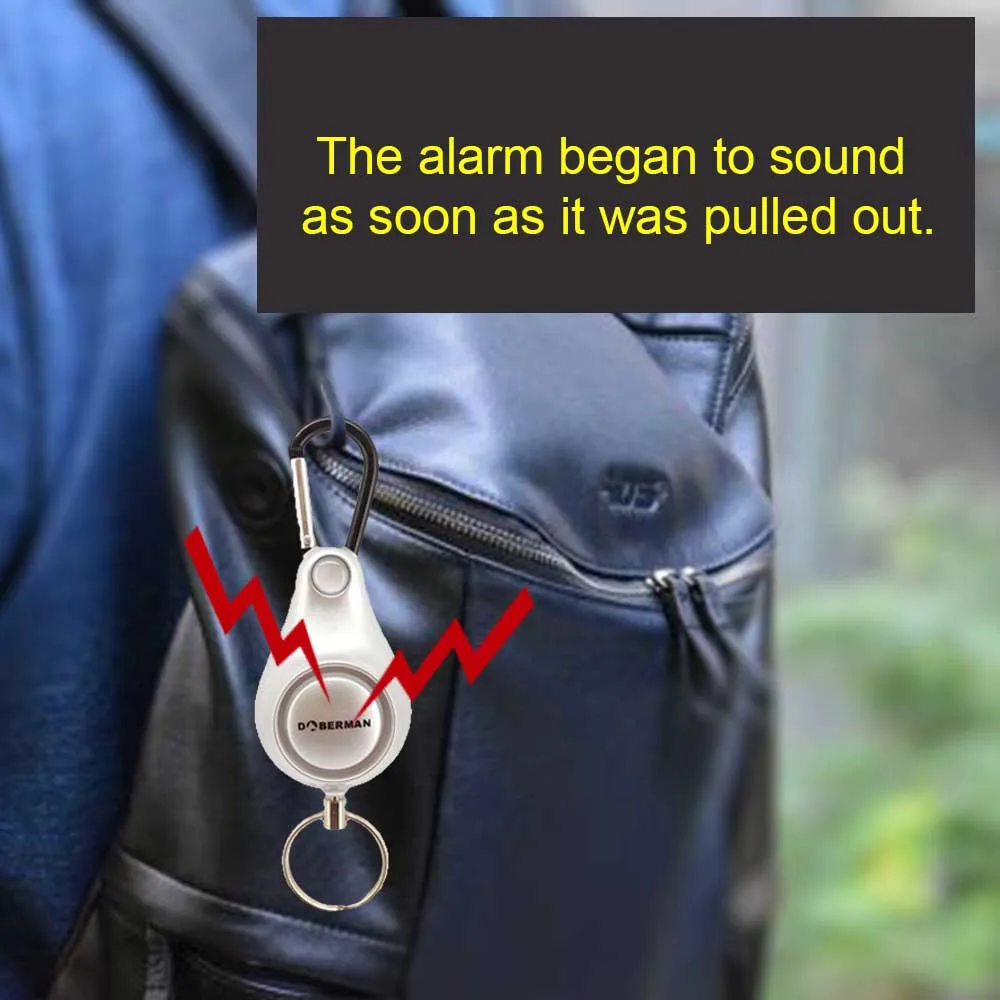 Portable Survival Keyrings For Women Self-defense Pull Point Backpack Pendant Personal Alarm Ring Pull Key chain ladies gift LB
Portable Survival Keyrings For Women Self-defense Pull Point Backpack Pendant Personal Alarm Ring Pull Key chain ladies gift LB