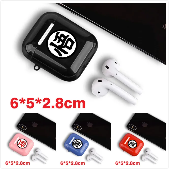 Dragon Ball SonGoku Bluetooth беспроводная гарнитура защитный чехол для Apple AirPods Ультратонкий
