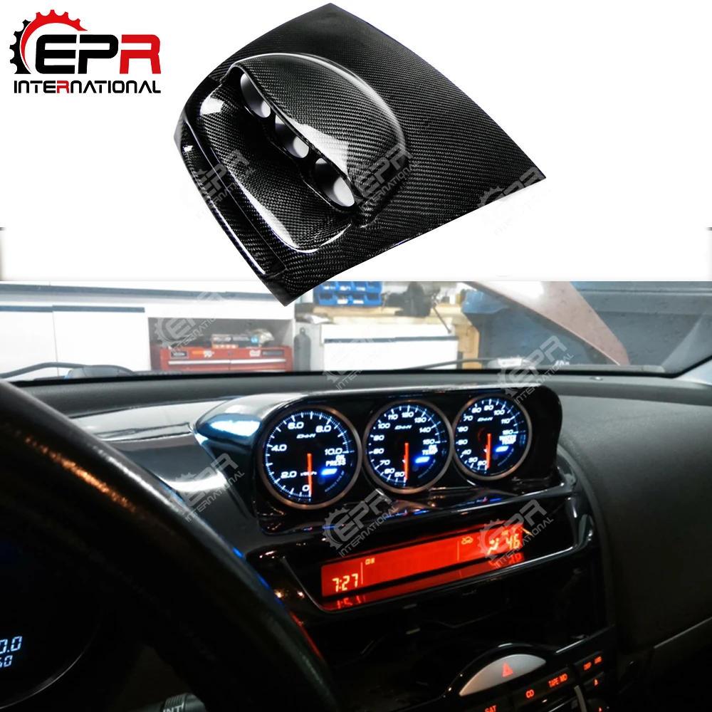 For Mazda RX8 Tuning Carbon Fiber Dash Mount Triple 3 Gauge Pod RHD 60mm Body Kit For Mazda RX8 Car Accessories
For Mazda RX8 Tuning Carbon Fiber Dash Mount Triple 3 Gauge Pod RHD 60mm Body Kit For Mazda RX8 Car Accessories