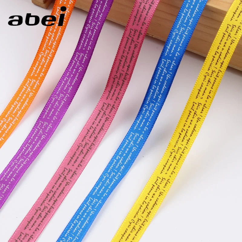 10mm 10Yards English Letter Printing Satin Ribbon Cake Gift Box Wedding Party Decoration DIY Bows Jewelry Sewing Lace Ribbon
10mm 10Yards English Letter Printing Satin Ribbon Cake Gift Box Wedding Party Decoration DIY Bows Jewelry Sewing Lace Ribbon