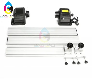 Claraprint Automatic media take up system with inductive tension and track design in domestic
Claraprint Automatic media take up system with inductive tension and track design in domestic