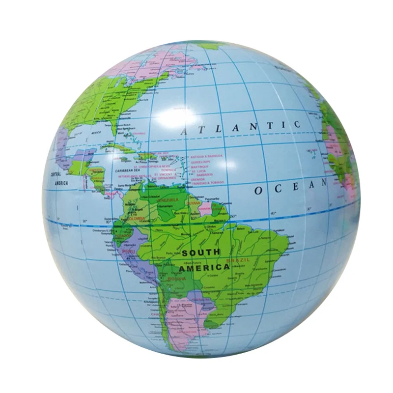 40CM Inflatable PVC Globe Map Balloon Kids Beach Ball Swimming Pool Toy World Globe Baby Early Educational Geography Toys
40CM Inflatable PVC Globe Map Balloon Kids Beach Ball Swimming Pool Toy World Globe Baby Early Educational Geography Toys
