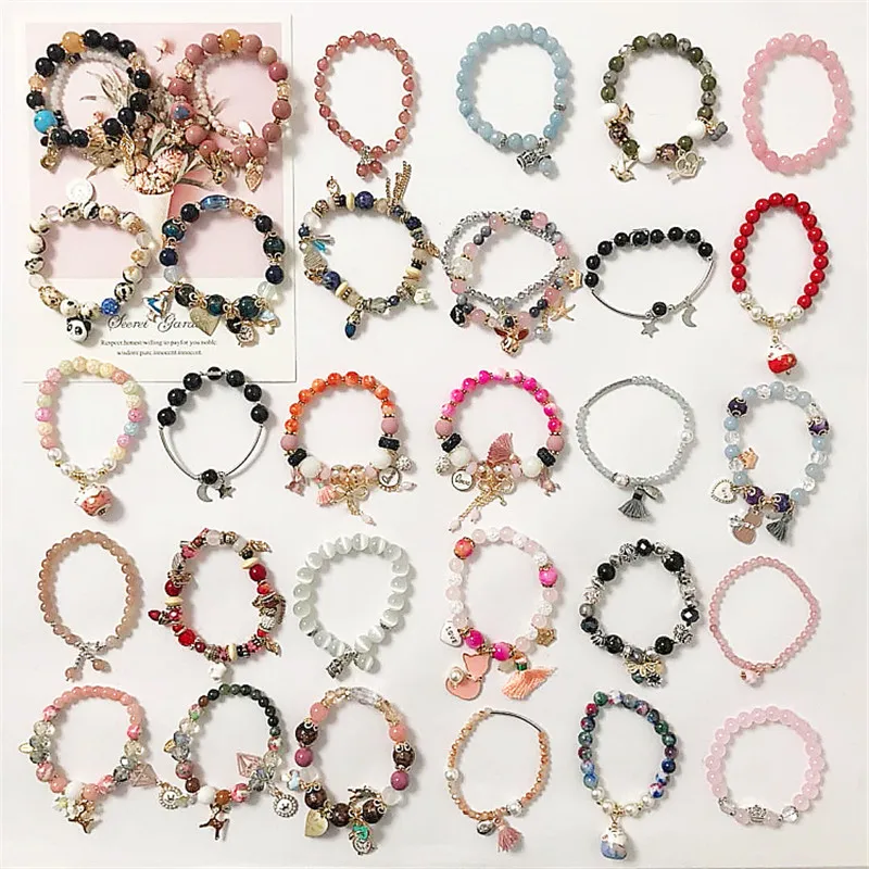 2019 Fashion Colorful Natural Stone Beaded Bracelet For Women Jewelry Chain Dropshipping 30 Colors
2019 Fashion Colorful Natural Stone Beaded Bracelet For Women Jewelry Chain Dropshipping 30 Colors